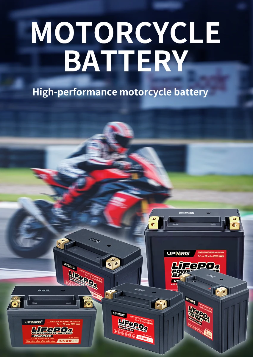 UPNRG Motorcycle Lithium Battery