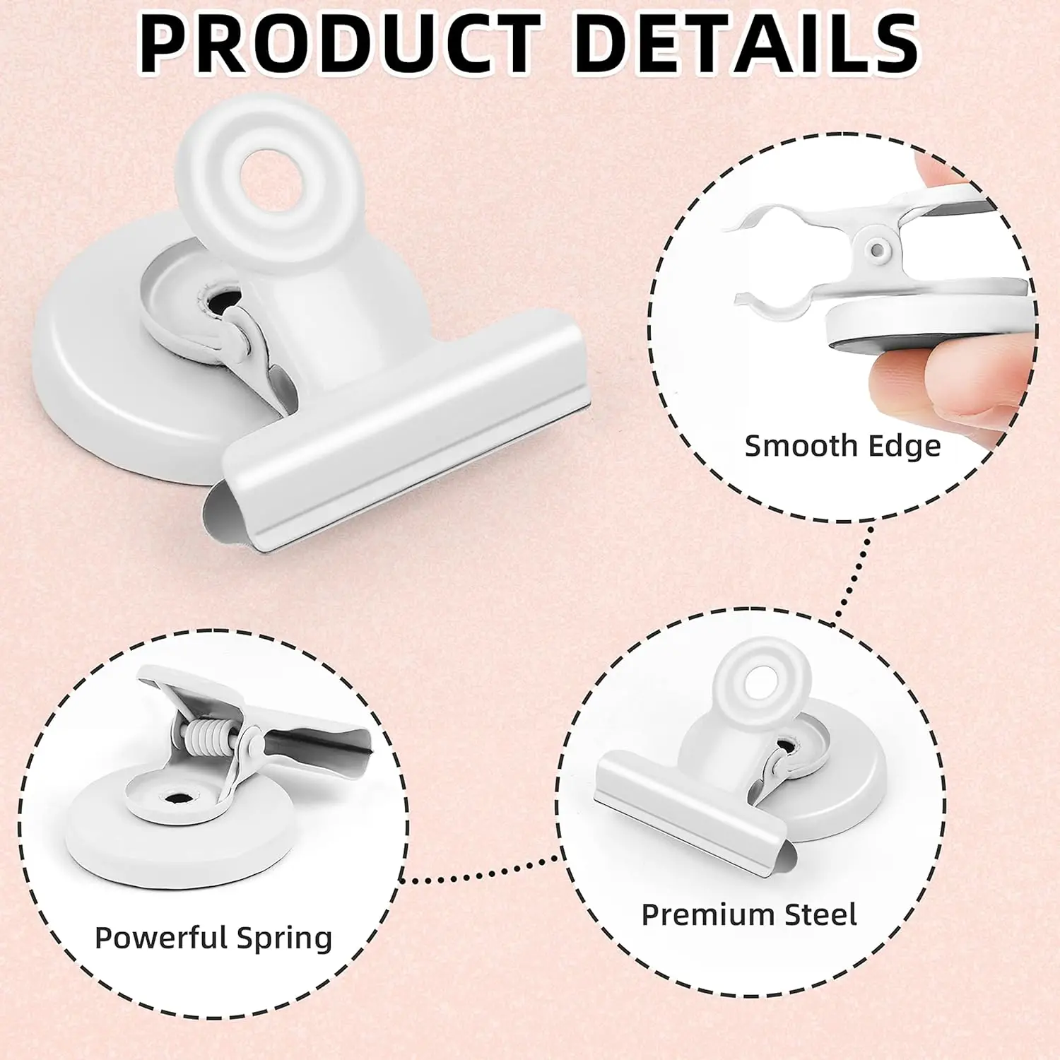 Refrigerator Magnet Hook Clips With Magnet 30mm Perfect Fridge Calendar Kitchen Office Magnets