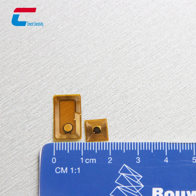 RFID FPC Sticker Programmable Micro Nfc Flexible Small Tag NTAG 424 Small Led Nfc Tag