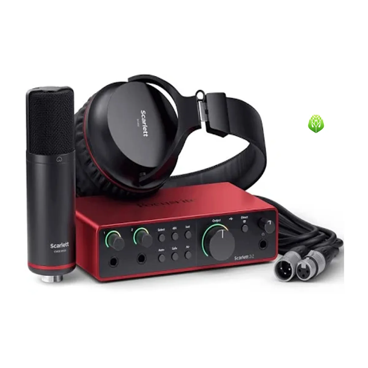 Focusrite Scarlett 2i2 4th Gen Studio Recording Usb Audio Interface
