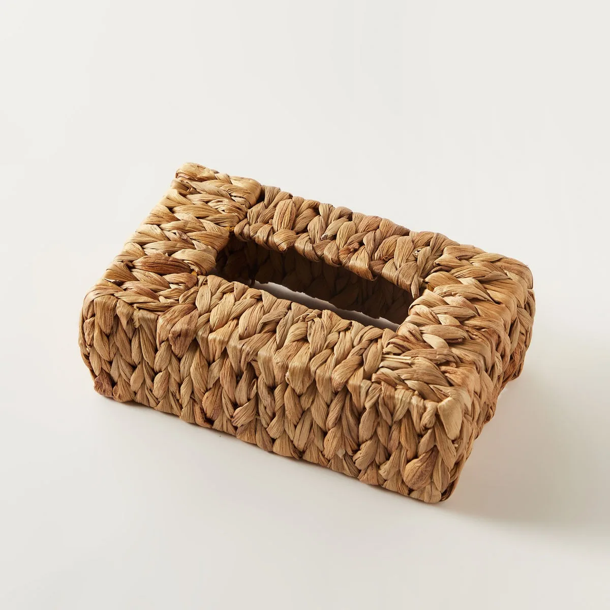 Rattan Tissue Box Cover Square Wicker Tissue Box Holder Facial
