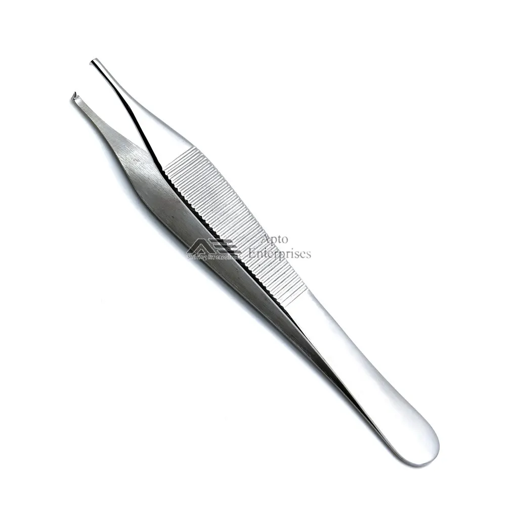 Adson Toothed Tissue Forceps Made Of Stainless Steel Base Of Surgical