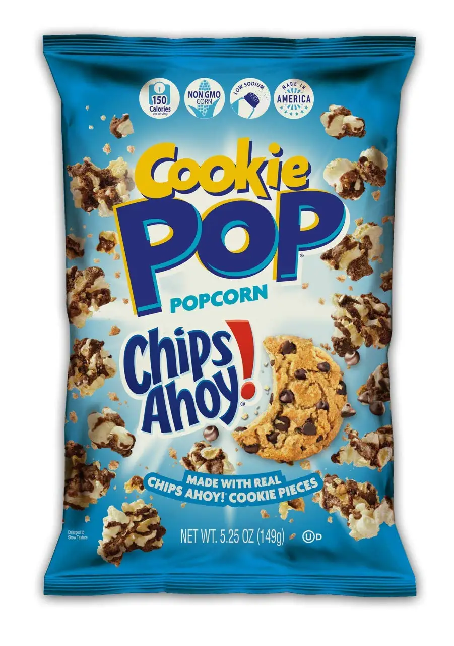 Cookie Pop Chips Ahoy! Popcorn 1oz (28g) Buy Cookie Pop Chips Ahoy