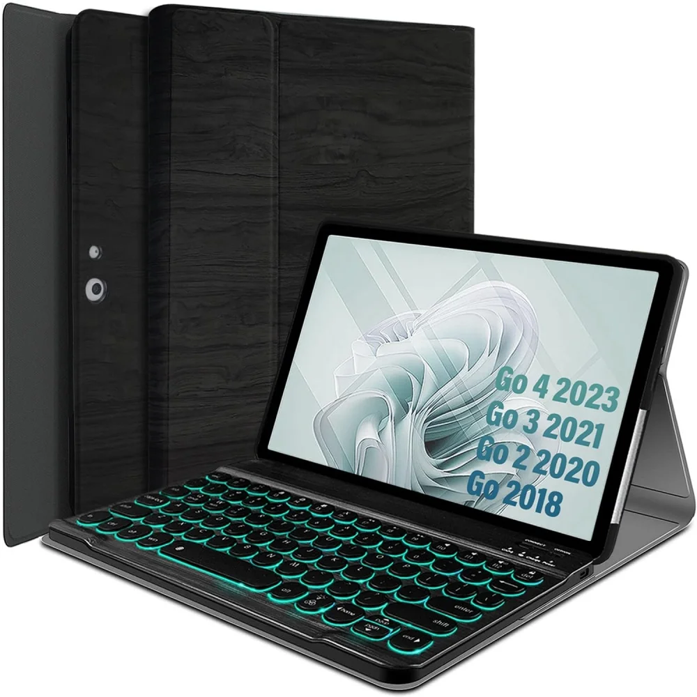 2 magnetic detachable wireless keyboard premium pu cover case laudtec-2