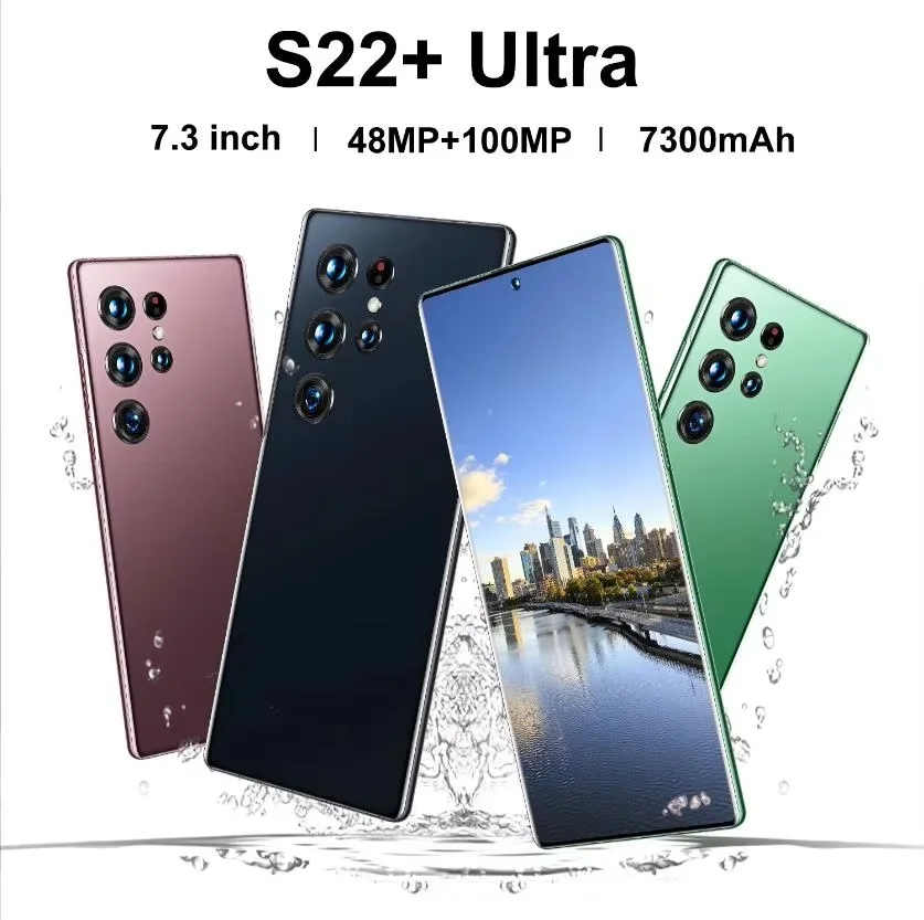 Hot selling for Samsung S22 Ultra 12GB+128GB 1-SIM Original Second-hand Unlocked 5g Gaming Mobile phones US version S22U