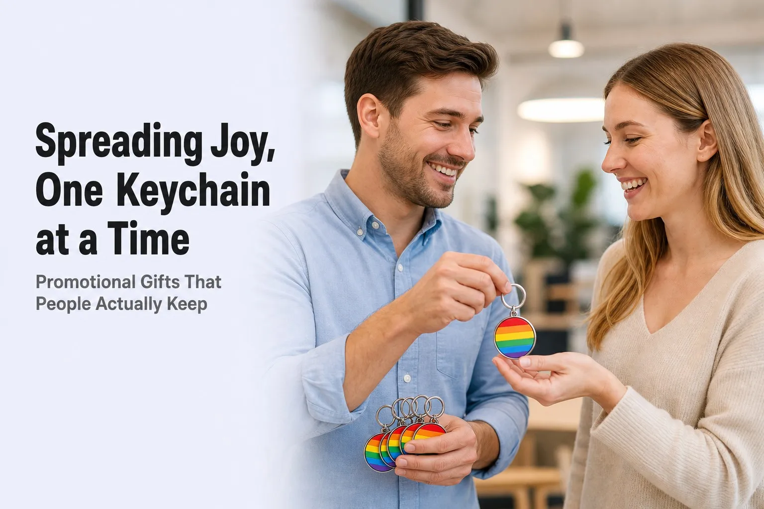 Spreading Joy, One Keychain at a Time