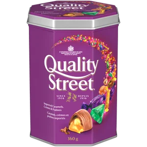 Quality Street Tin for Extra Large Can Assorted Chocolates with Biscuit and Candy Imported From United Kingdom 2lbs