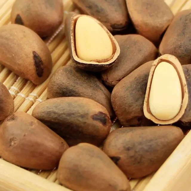 Поставщик сосновых орехов пекан ядра сосны Китайский Корейский желтый пакет упаковка для упаковки продуктов контейнер снега органического