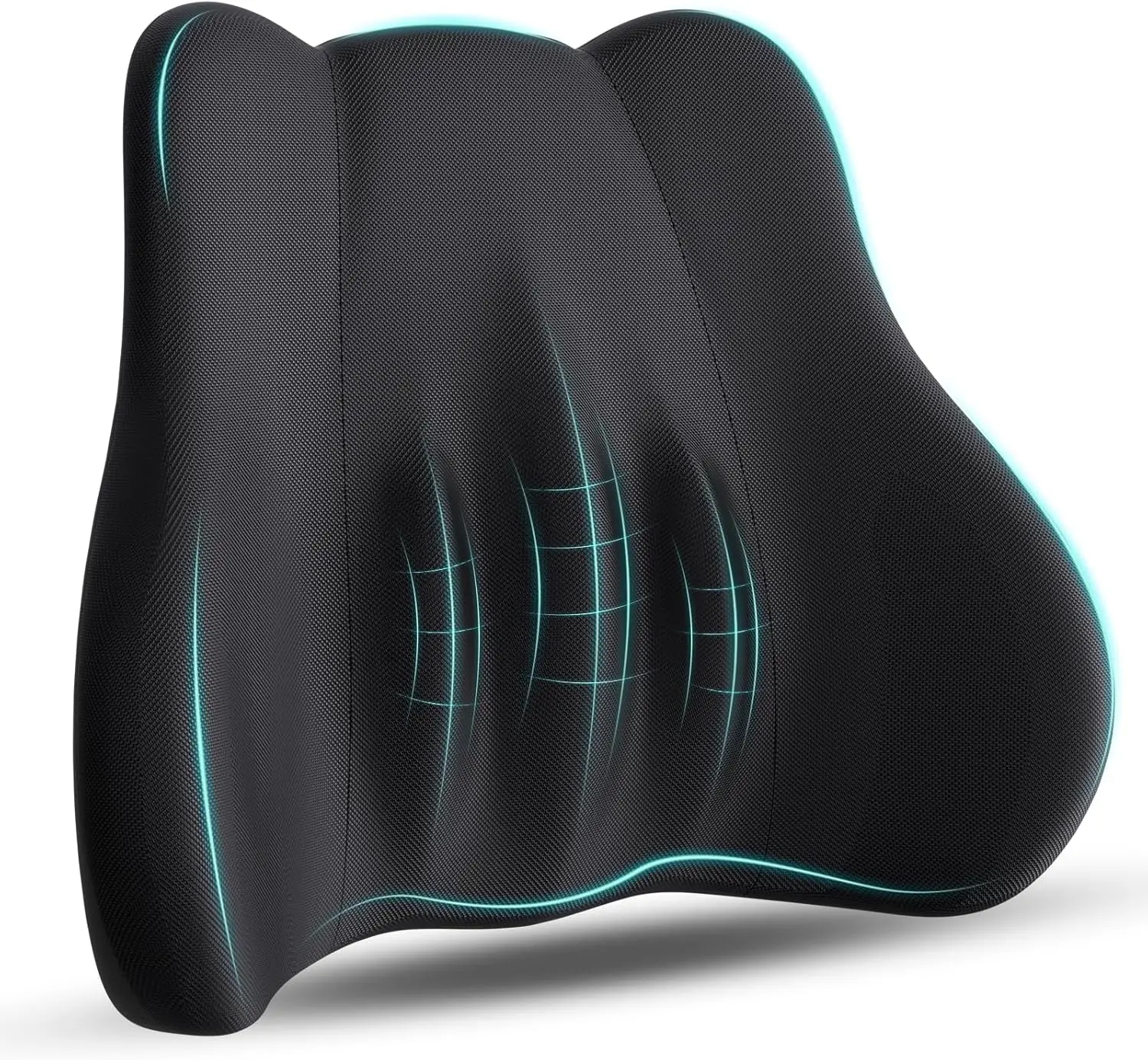 Memory Cotton Lumbar Pillow Cushion Waist Cervical Vertebra Office Car Wheelchair Cushion Back Support Pillow