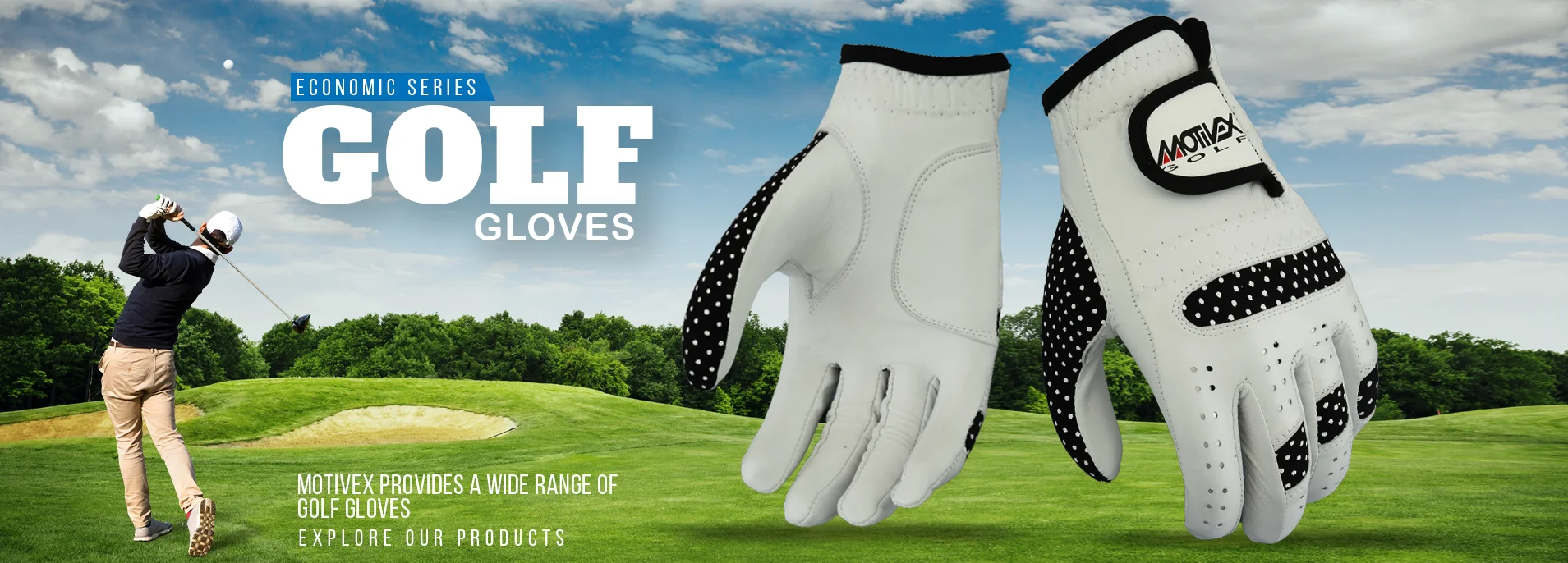 Hot Selling 2024 Hybrid Custom Golf Gloves Men Women Cabretta Leather