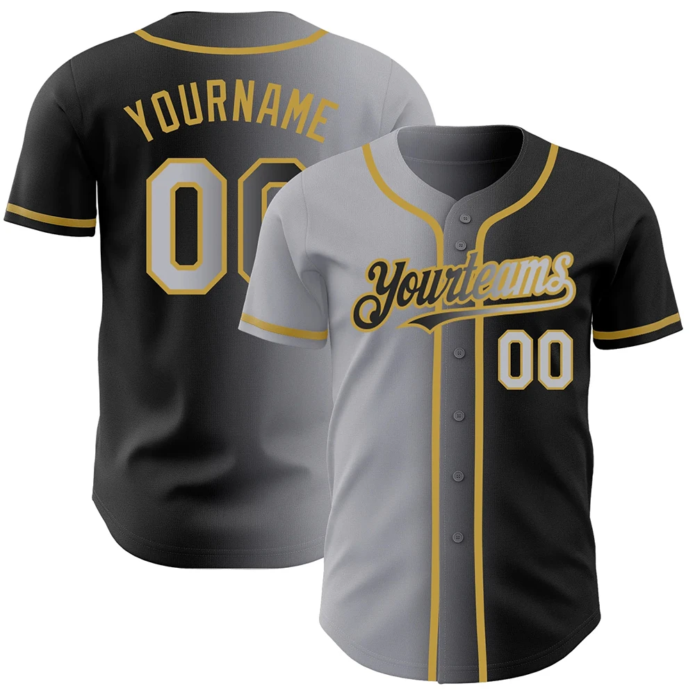 Custom Sublimated Team Name Logo Number Printing Sportswear Baseball ...