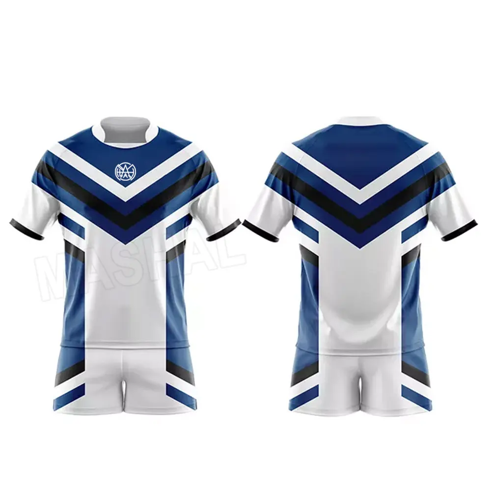 Sport Wear Rugby Uniform Custom Latest Comfortable Breathable Durable