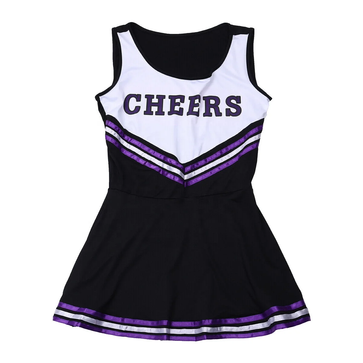 Women Sexy Performs Custom Cheerleading Dresses Uniforms With Pompom ...