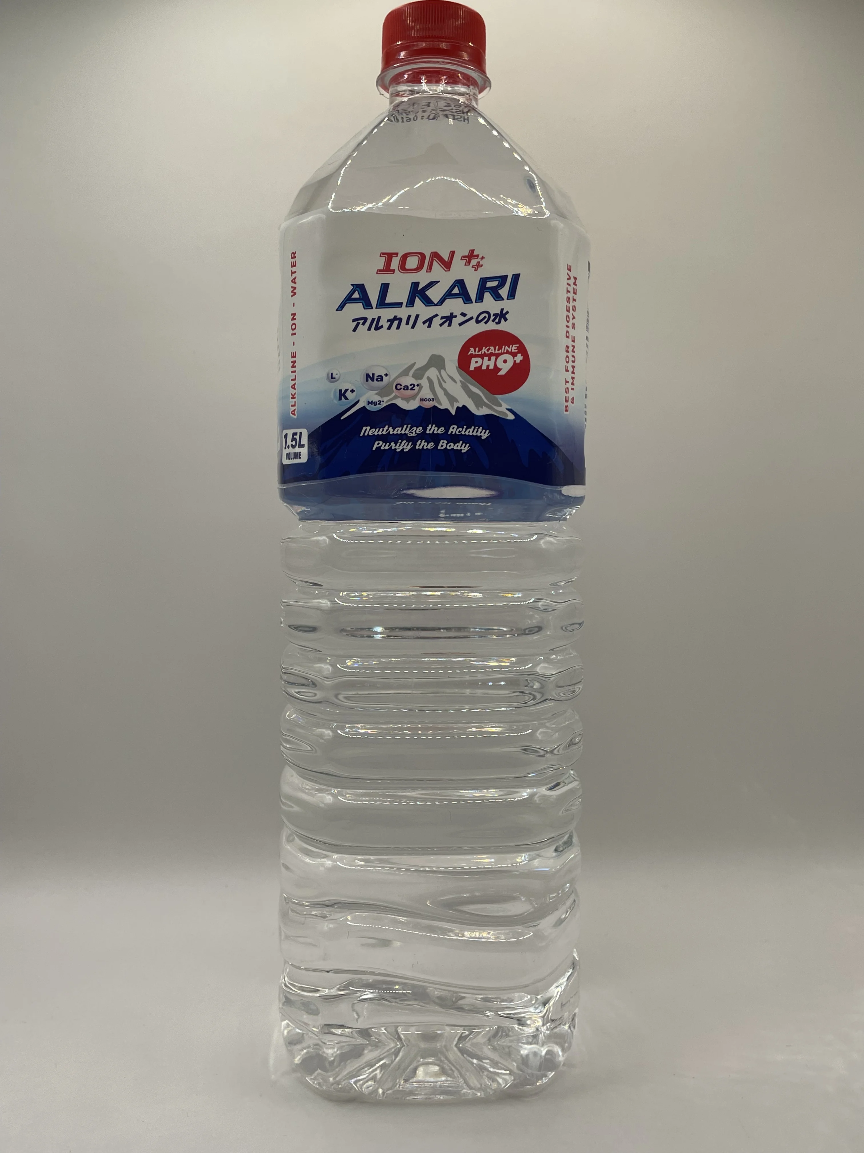 Alkari Ion Water 1.5 L Natural Mineral Bottle Water High Quality