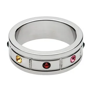 Wholesale IRISCO Brand Stainless Steel Bellowed Cock Ring Time Delay Penis Rings Erotic Gay Male Sex Toys Custom Size Color