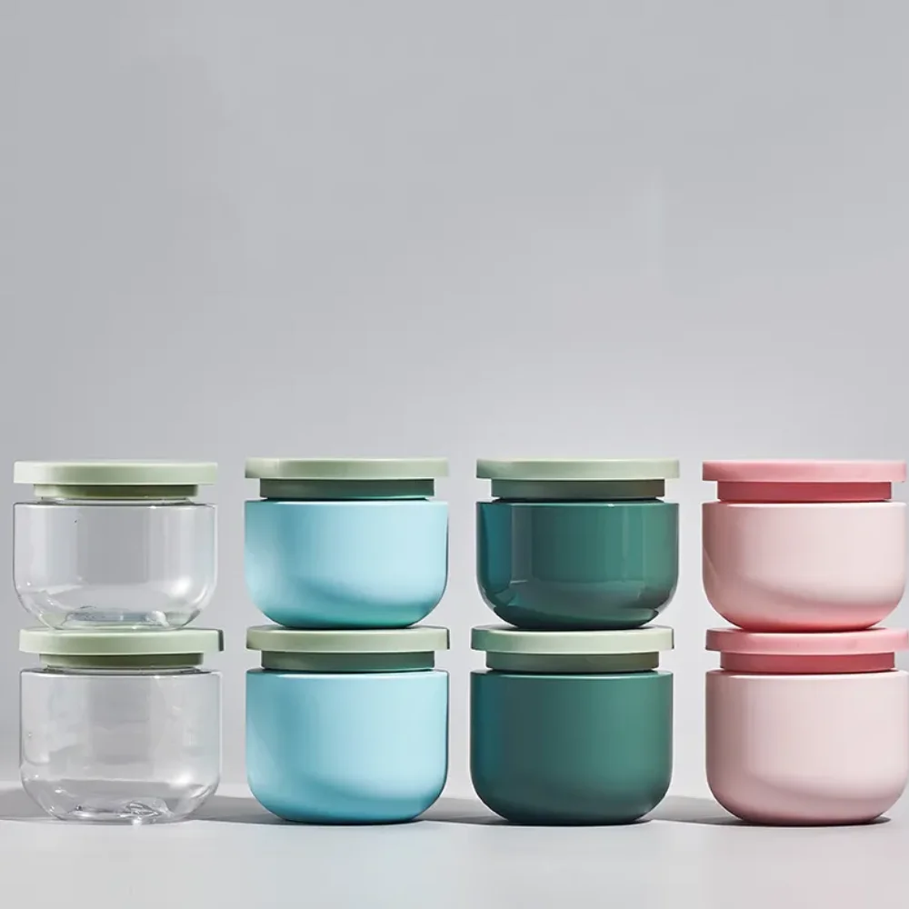 Wide Mouth Plastic Jar,Beautiful Transparent Plastic Jar. High Quality