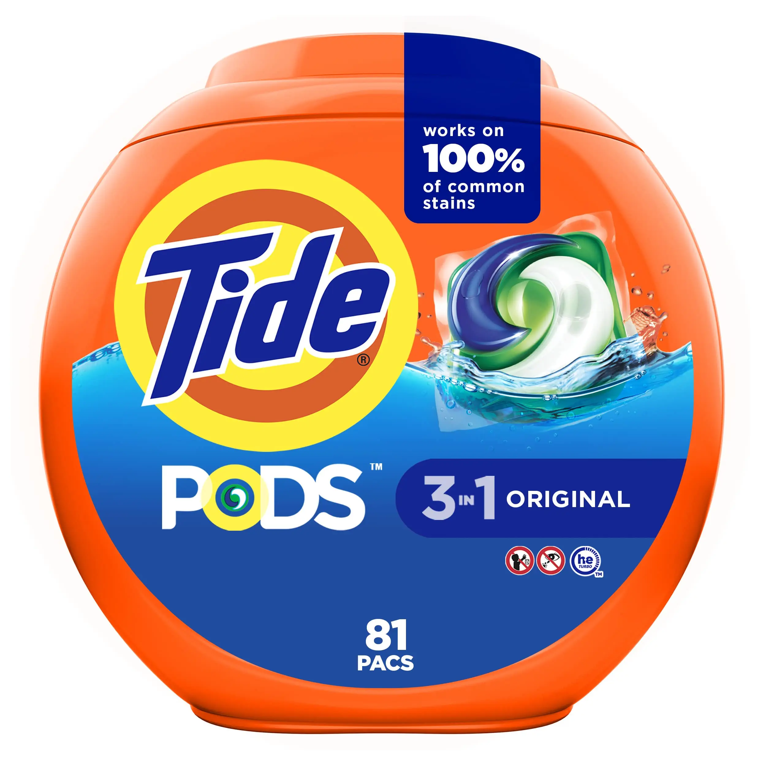 Tide Original Scent Liquid Laundry Detergent Pods (112-count) - Buy ...