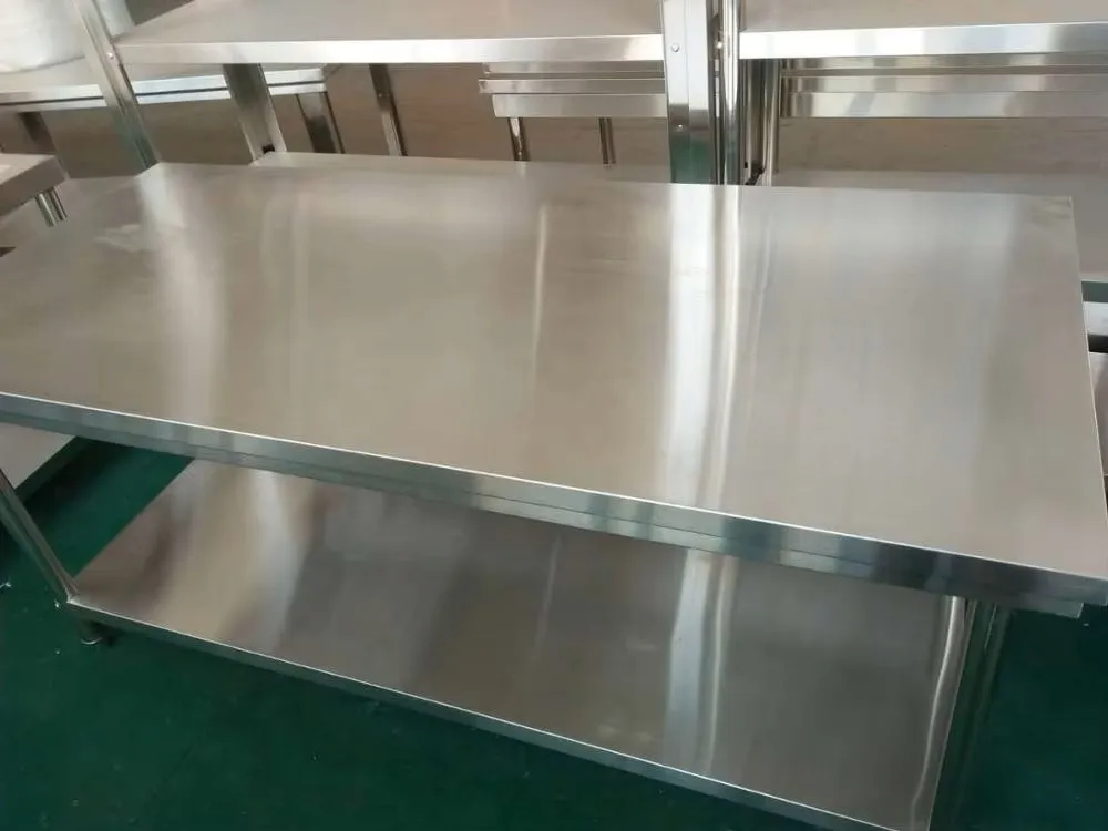 Customized Industrial Stainless Steel Workbench for Meat Processing Plant