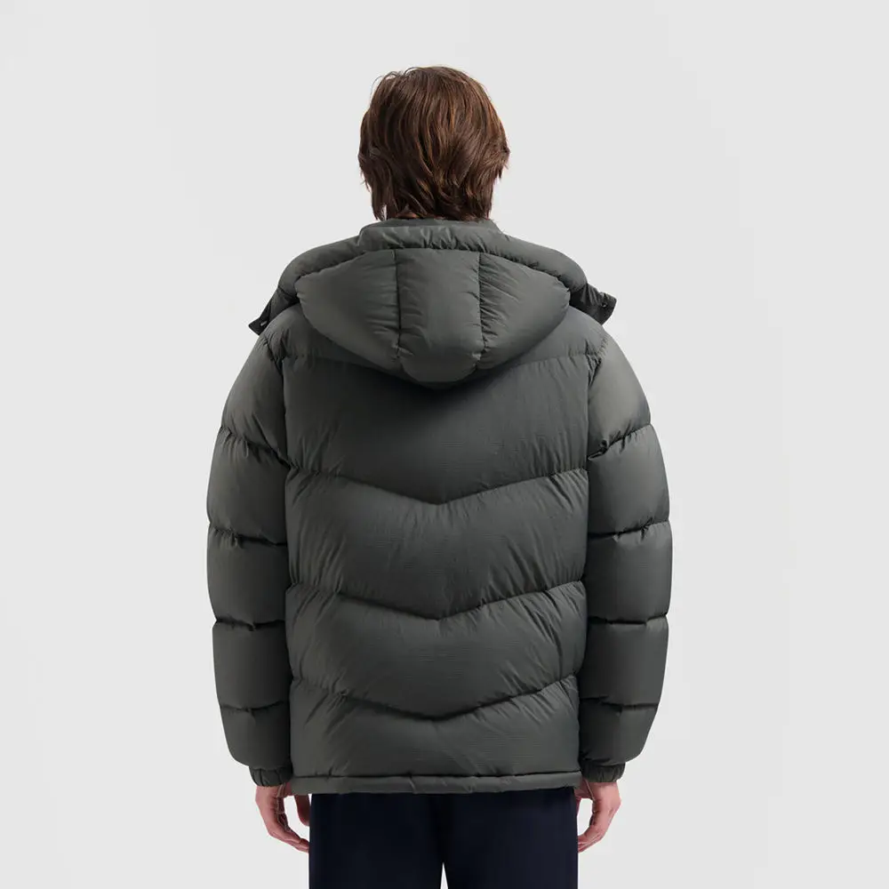 High Puffy Jacket for Custom Hoodie Puffer Jacket Winter Warm Coat