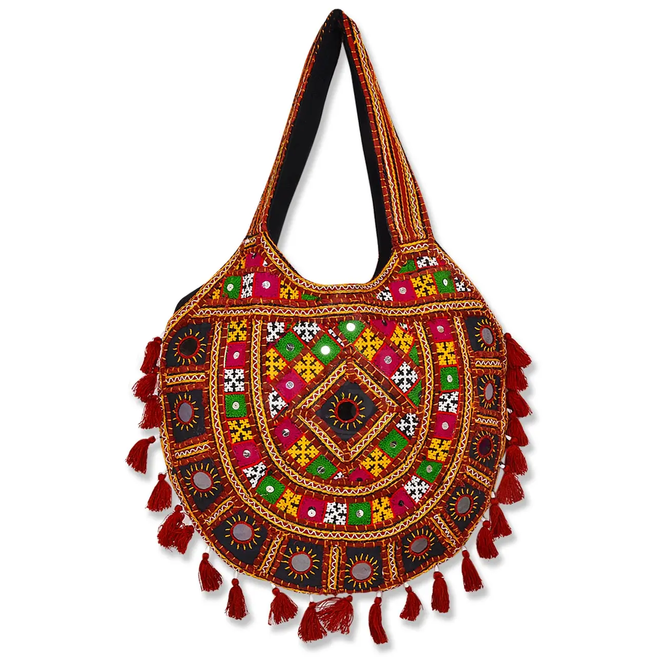 Rajasthani Art Bag Women's Satchel bag | 2pc set - Vasangini
