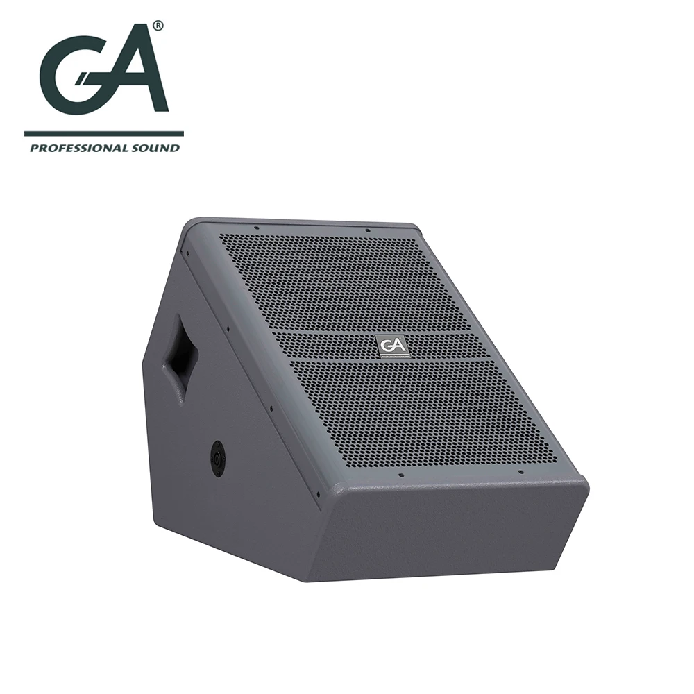 Professional Single 15 Inch Two Way Stage Monitor System For Concert