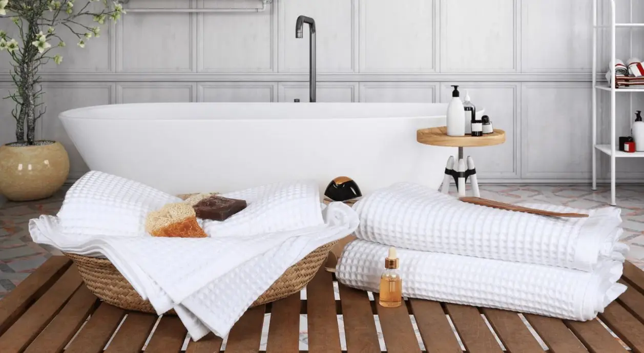 100 Cotton Luxury Hotel Plain Weave Face Hand Bath Towel Factory