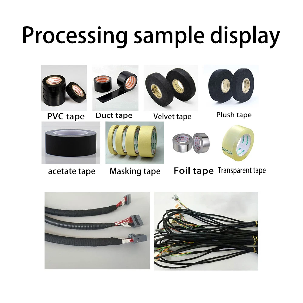 Semiautomatic Tape Wrapping Machine Automotive Wiring Harness Full