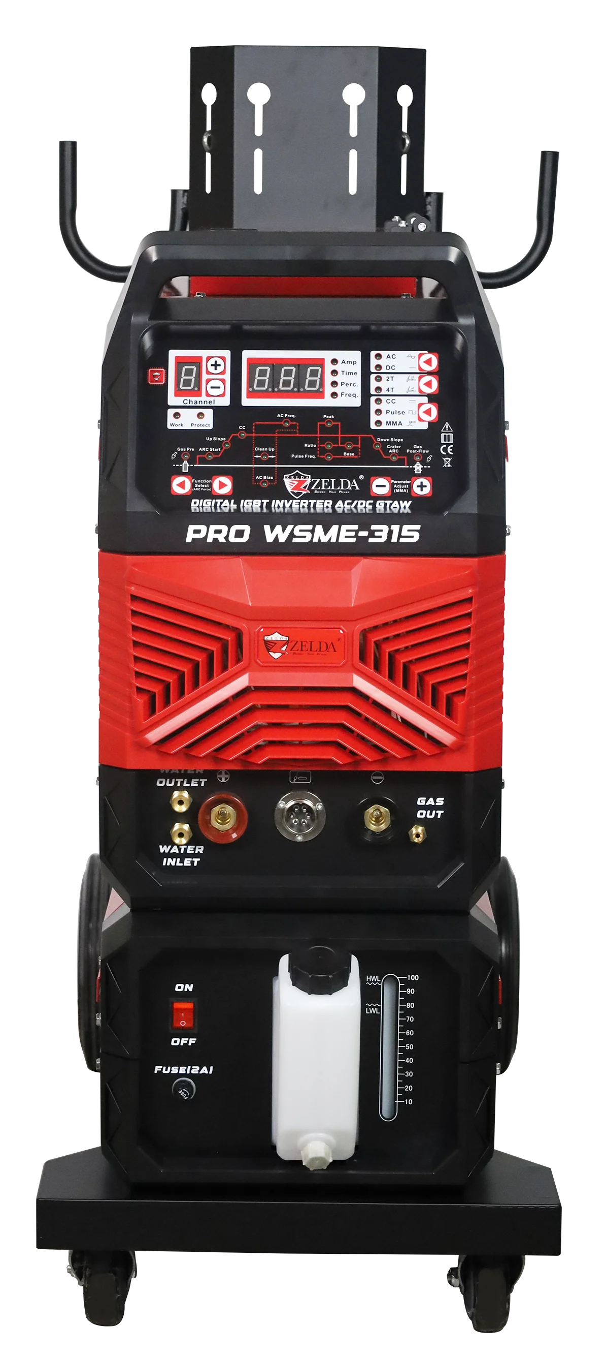 Industrial Pro Wsme 315 Inverter Ac Dc Tig Aluminum Welding Machine with Water Cooling System
