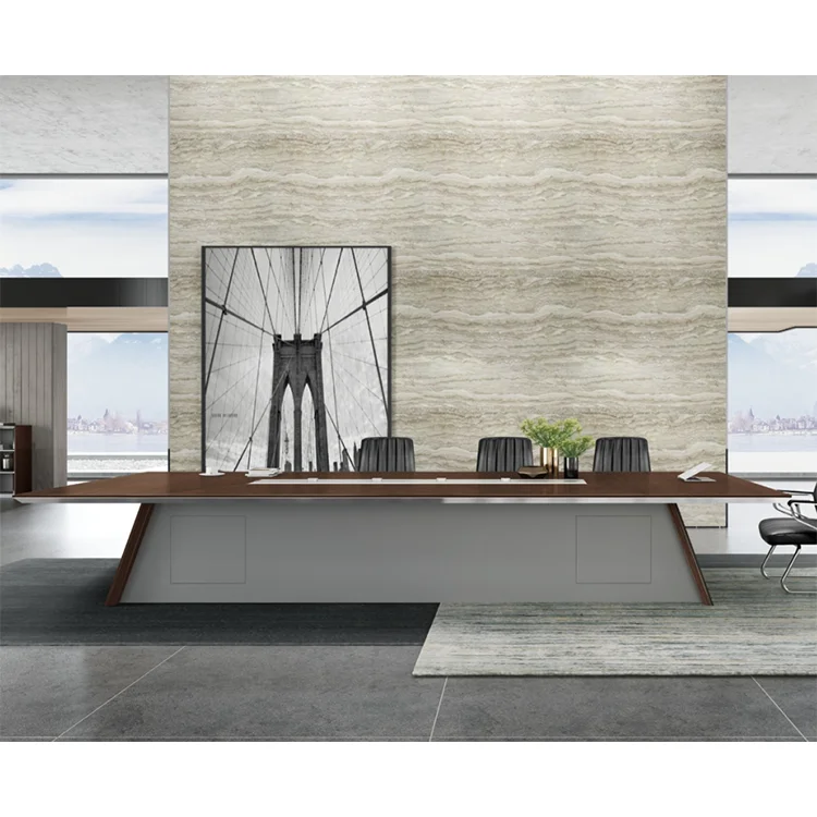 Paint Conference Table Simple Modern Conference Room Table and Chair Combination Conference Table Long Office Desk Rectangular