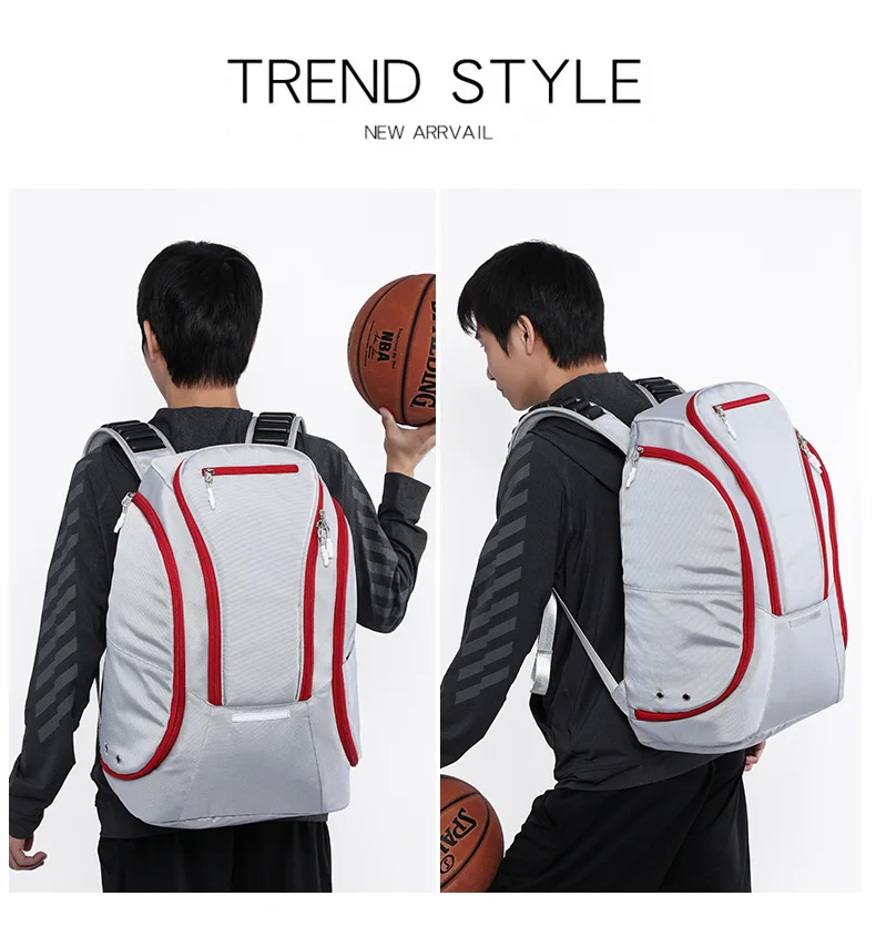 Cheep Price Basketball Backpack With Ball Compartment And Shoe Pocket