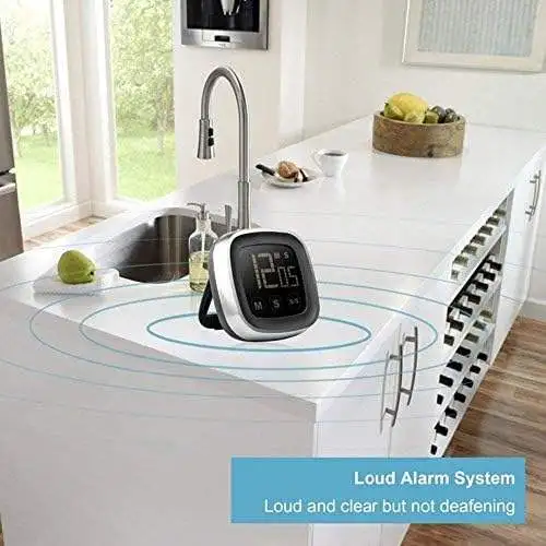 LCD Digital Large Touch Screen Timer Management Reminder Student Learning Positive Alarm Clock With Timer