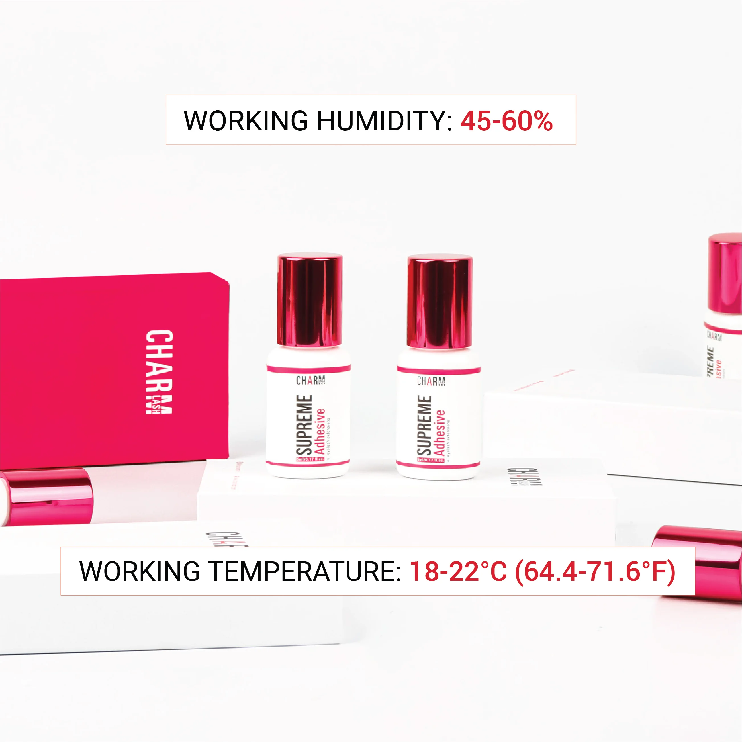 Standard Drying Time Eyelash Extension Glue Long Lasting Low Fume Lash