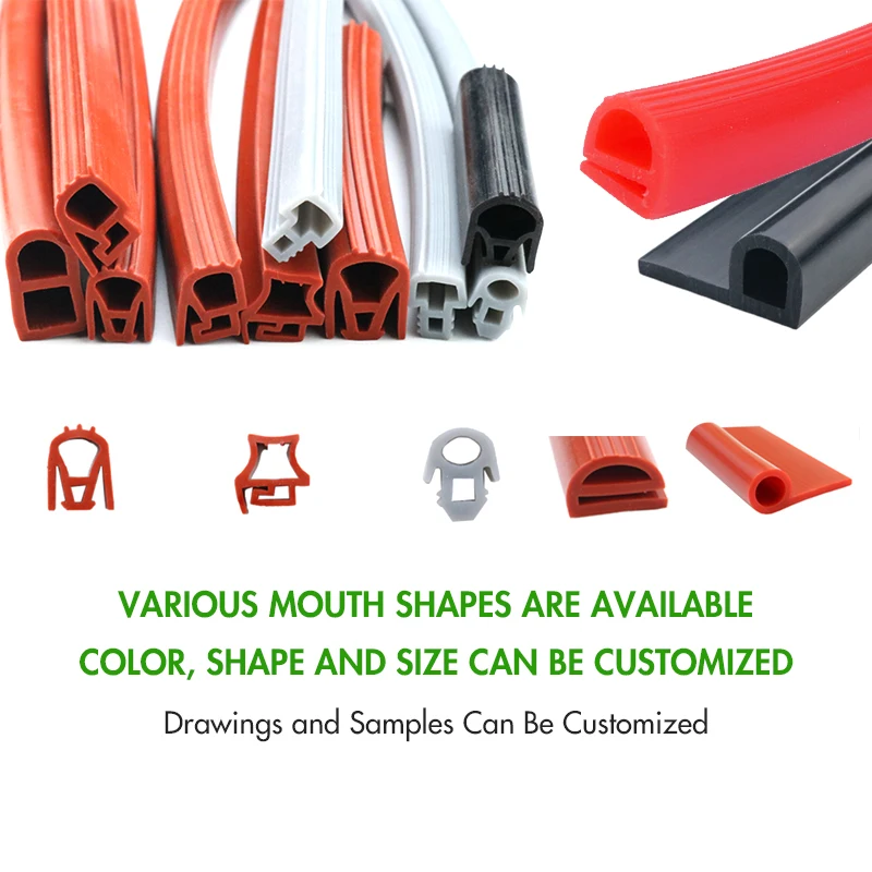 Heat Resistant E P Shape Oven Rubber Door Silicone Bakery Oven Door