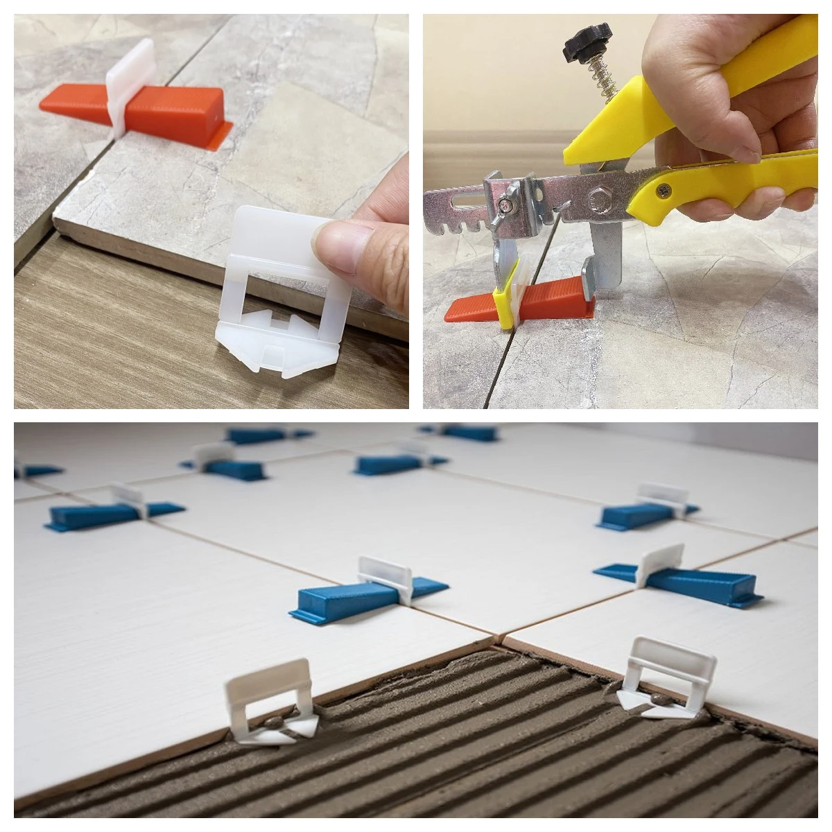 High Quality Floor Leveler 1.5mm Tile Leveler Spacer Levelling Clips 1/