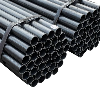 Hot Selling Chinese Manufacturer of ASTM A53 Gr.B Carbon ERW Steel Pipe for Fluid, Oil, Gas