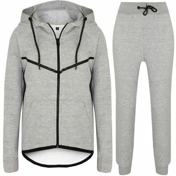 Jogging Streetwear Tracksuit For Men Two Piece Jacket Pants Set With ...