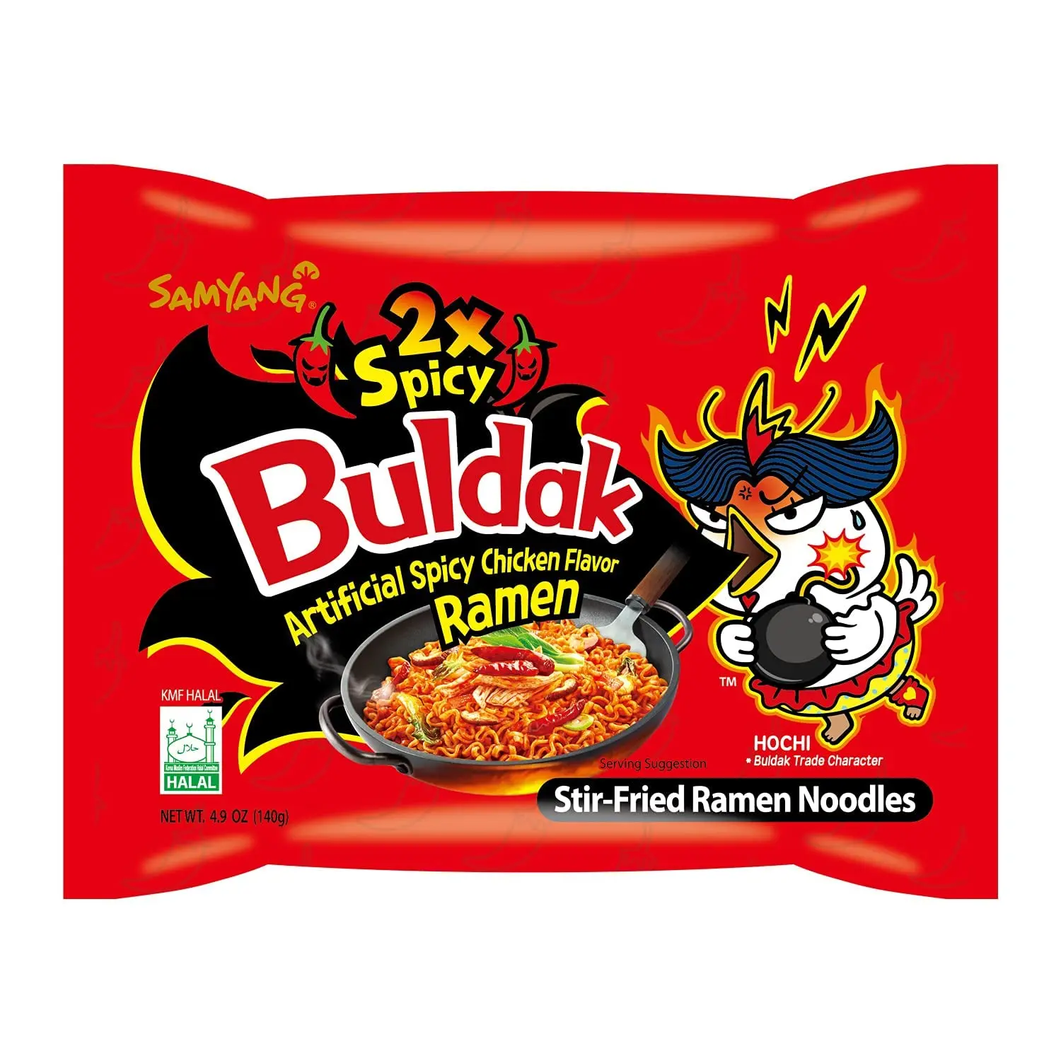 Samyang Buldak 2x Spicy Extreme Hot Chicken Ramen Instant Noodle (140