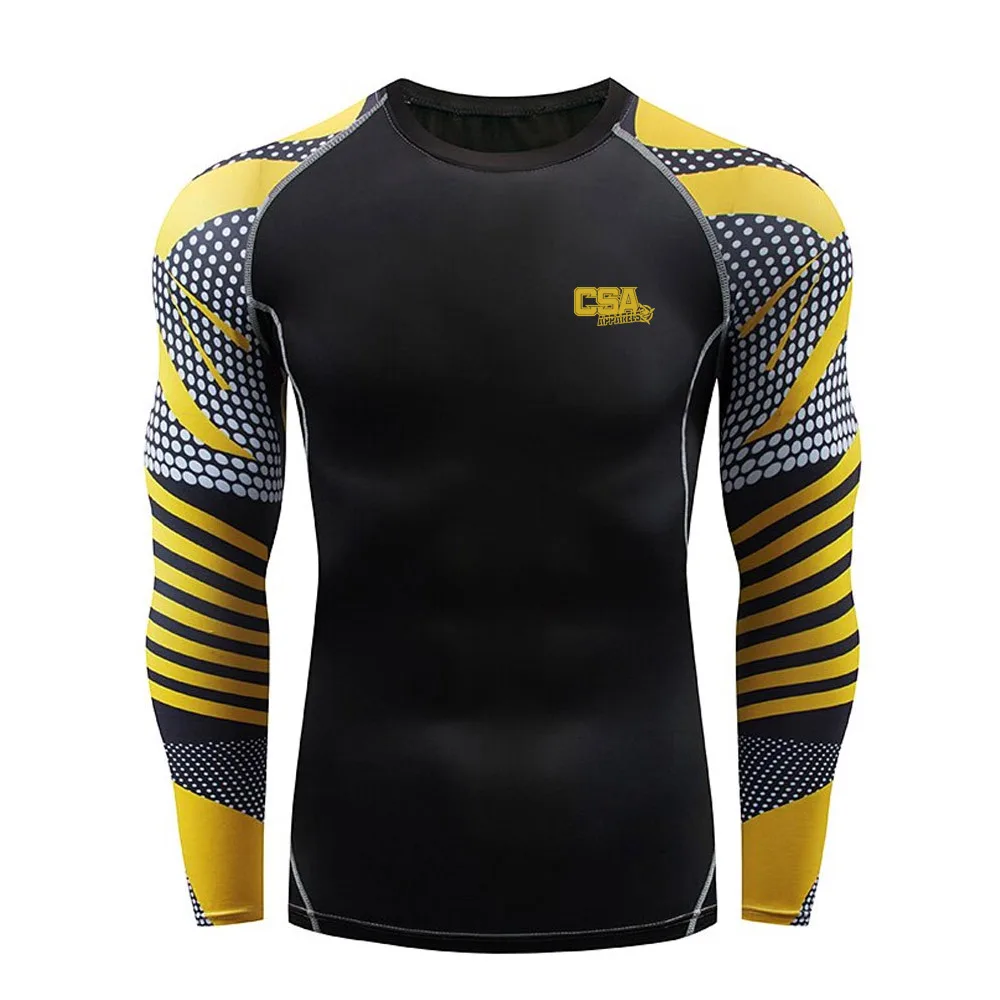 High Quality Mma Rash Guard Bjj Rush Guard 2024 Design Your Own Bulk