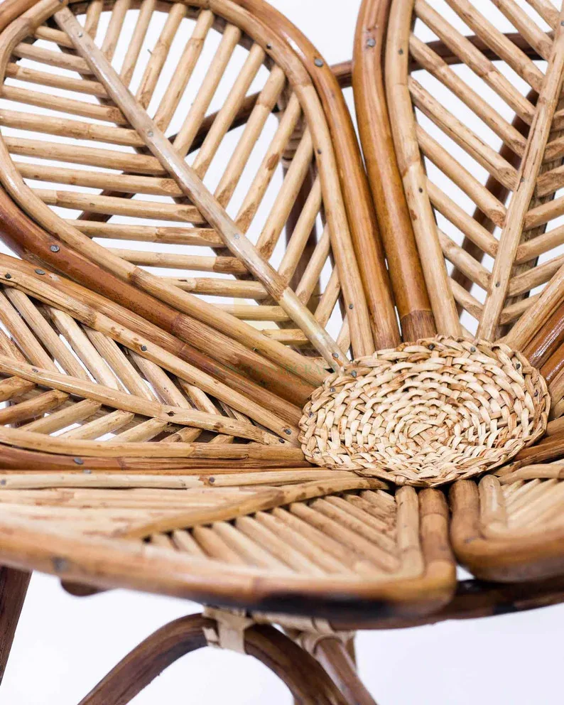 100 Rattan Natural Durable Rattan Petal Kids Chair Customized Size Flower Shape Buy Kids