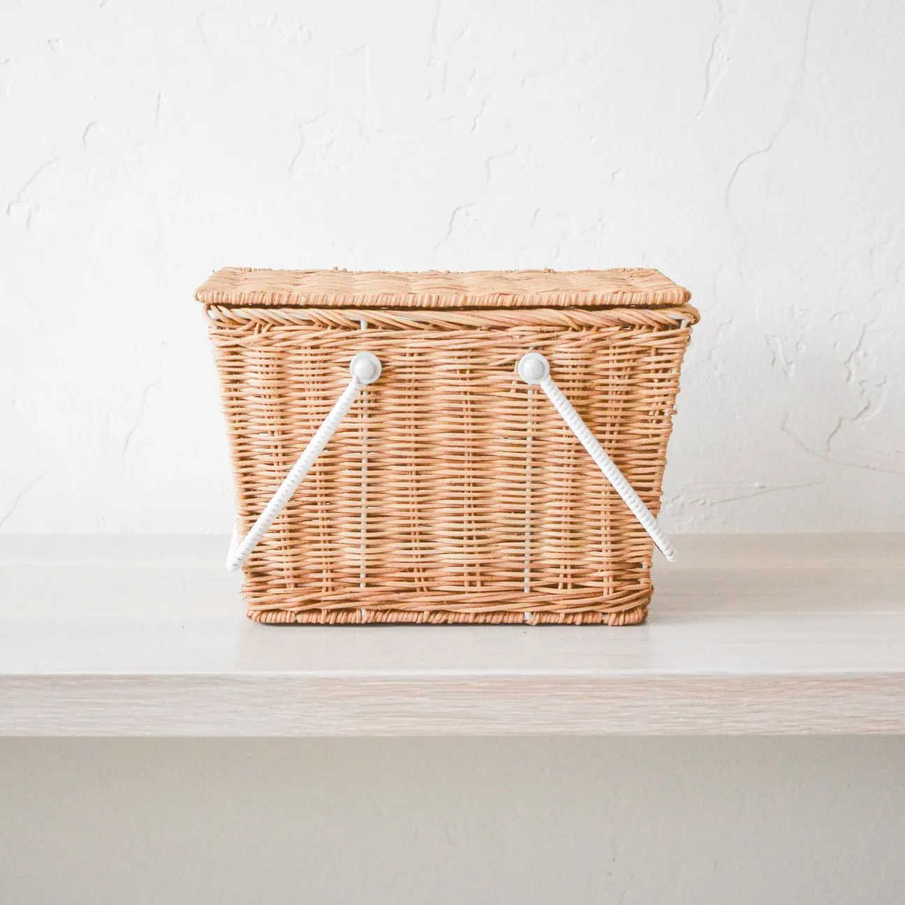 New Design Wicker Camping Baskets Rattan Luxury Picnic Hamper