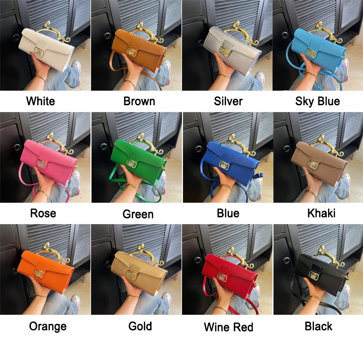 2023 New Bag Hard Surface Handle Leopard Head Handbag Candy Color Women ...