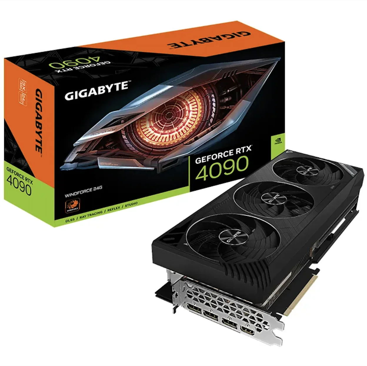 Gigabyte Aorus Geforce Rtx 4090 Windforce 24g Graphics Card With 24gb ...