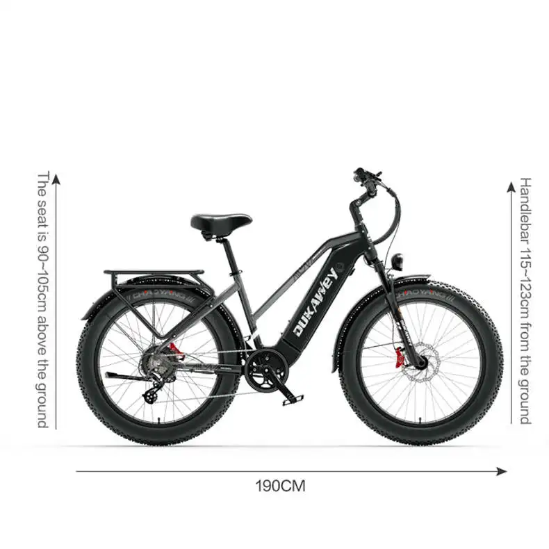 Dukawey DM530 Plus 1000W Electric Mountain Bike All Terrain Vehicle