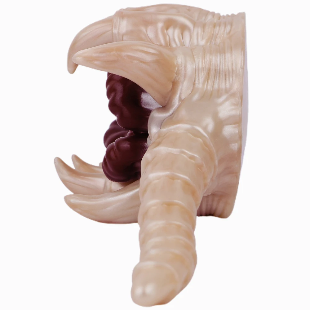 G6257 Alien Facehugger Male Masturbators Soft Silicone Animal Single Channel Penis Trainer Stroker with Long Tail Adult Sex Toy G6257 Alien Facehugger Male Masturbators Soft Silicone Animal Single Channel Penis Trainer Stroker with Long Tail Adult Sex Toy