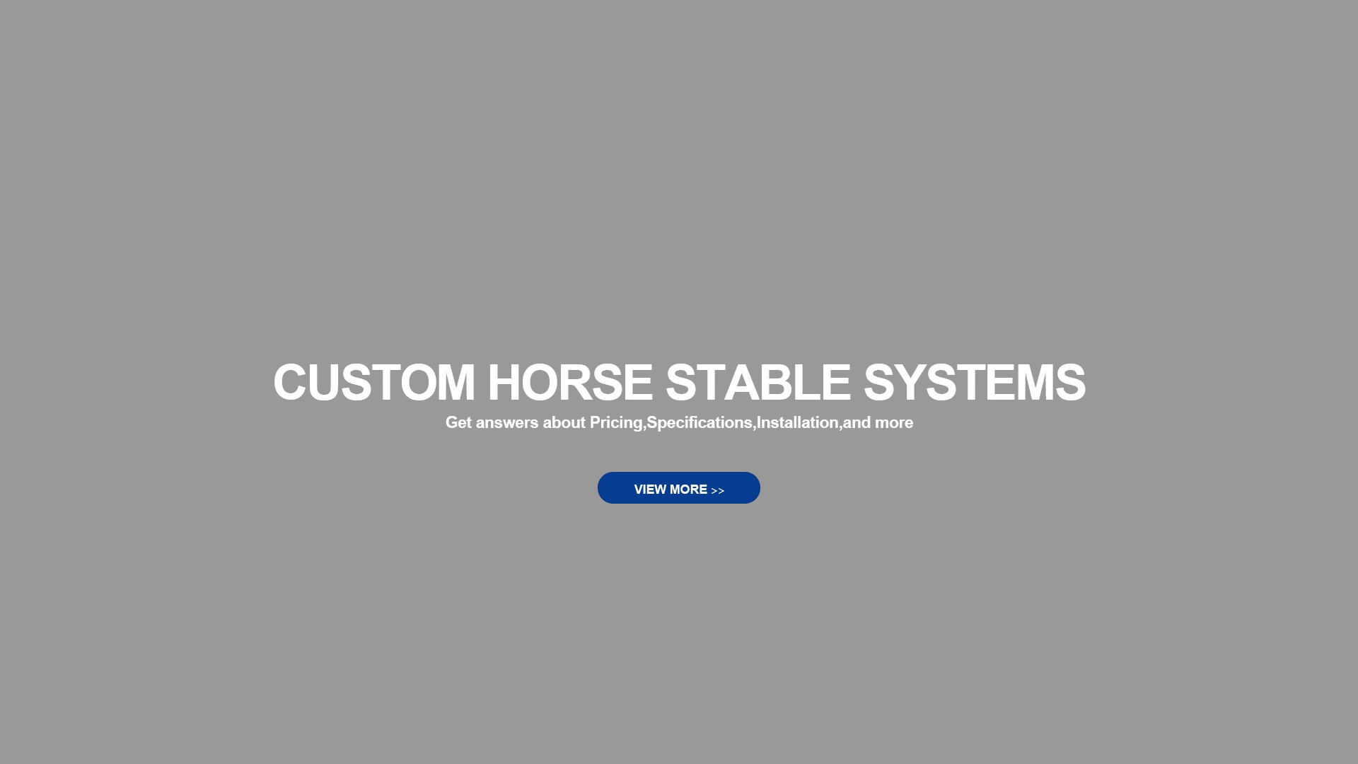 Jh Horse Equipment Portable Horse Stall Mobile Outdoor Horse Stable