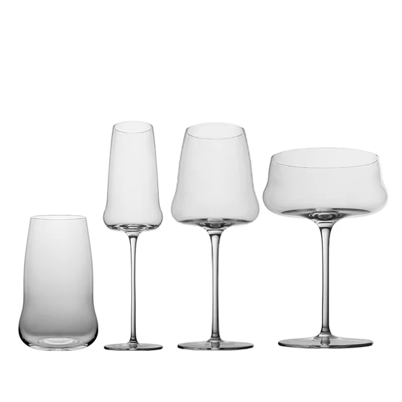 Jinbaijia Custom Vintage Goblet Wine Glass Cups Hand Blown Crystal Wine  Glasses with Custom Logo for Serving Wine & Drinkware