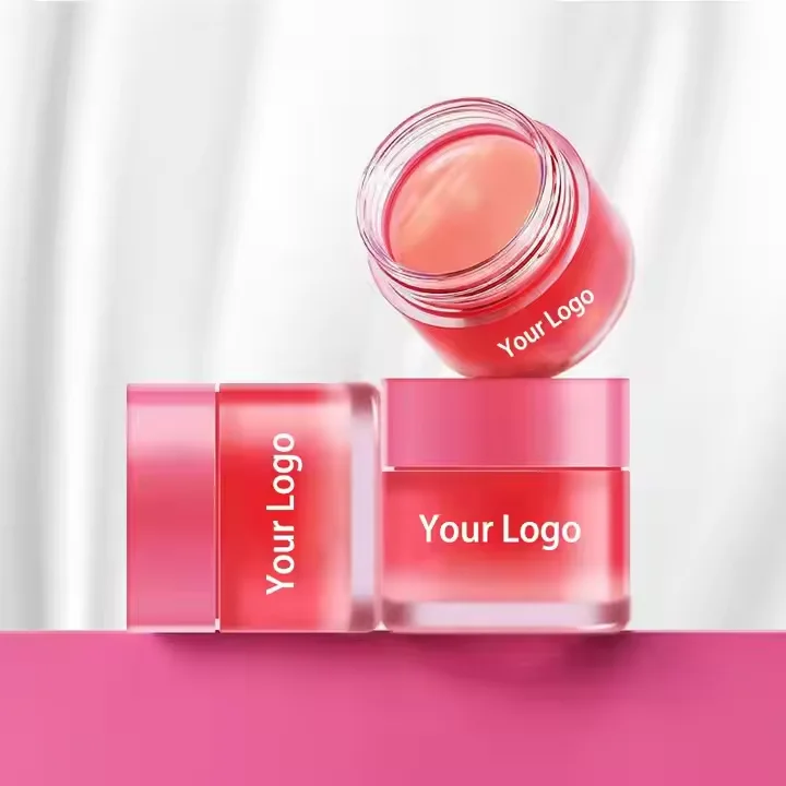 Custom Logo Organic Plumping Lip Gloss Vegan Lipbalm Long Lasting ...