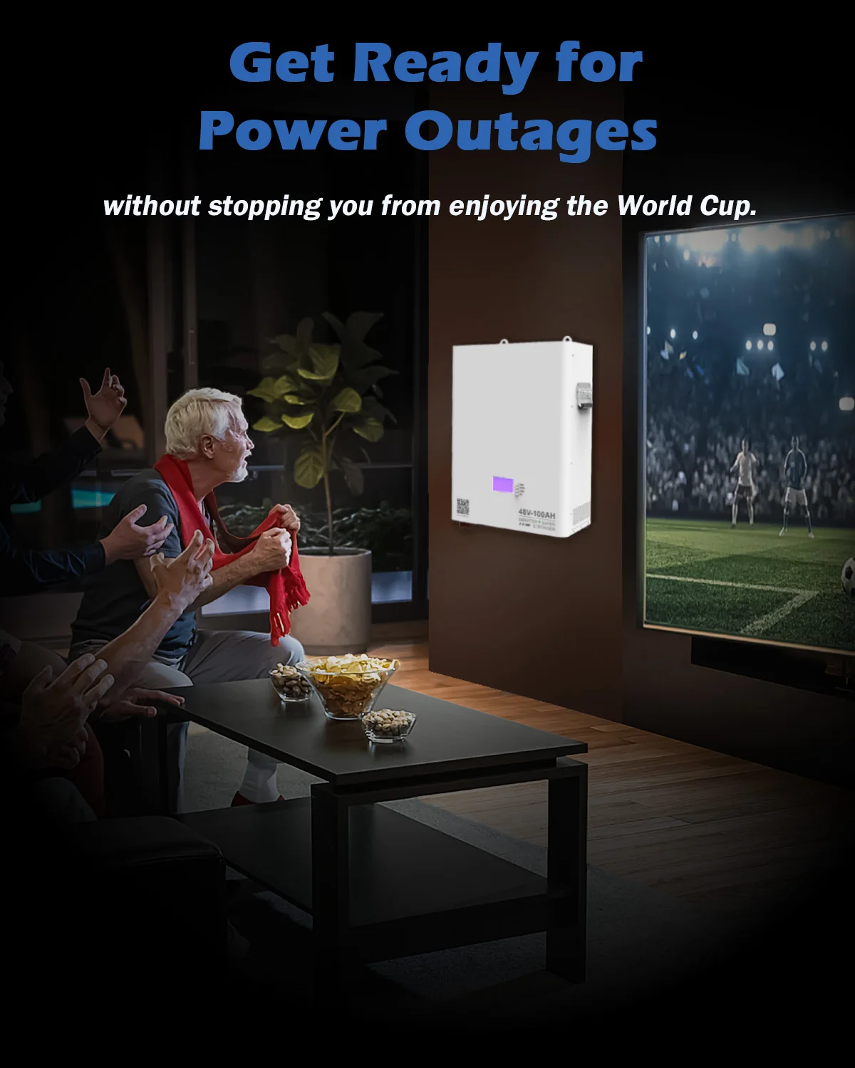 Slim side profile view