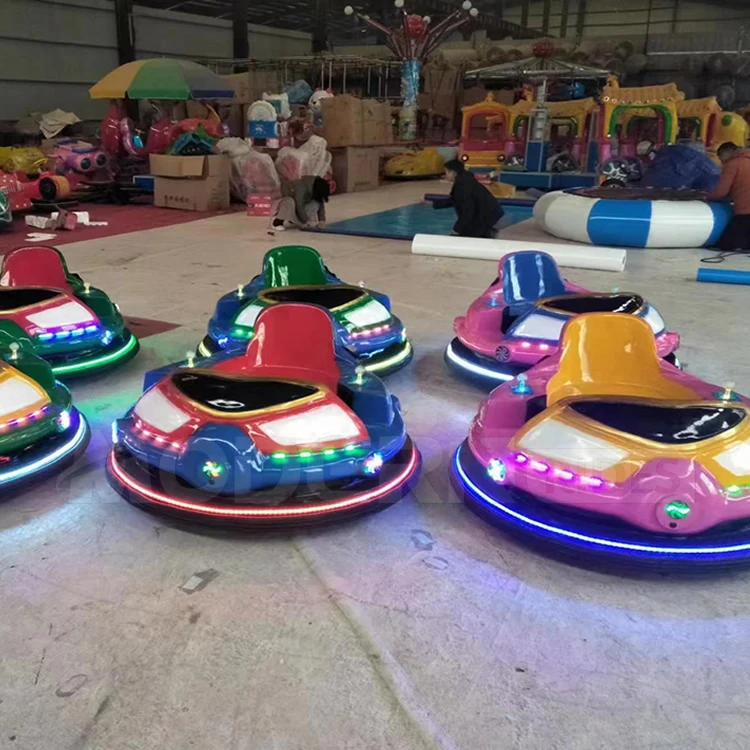Two Seats Bumper Car Kids And Adults Amusement Park Rides Laser Battle