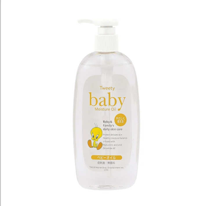 Made in Japan Baby Oil Kumanoyushi Tweety 10.1 Fl oz (300 Ml) Wholesale Hot Selling Products Bulk Price